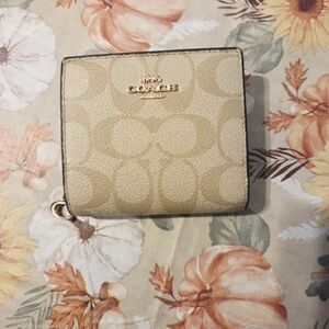 Coach Gold Signature Wallet